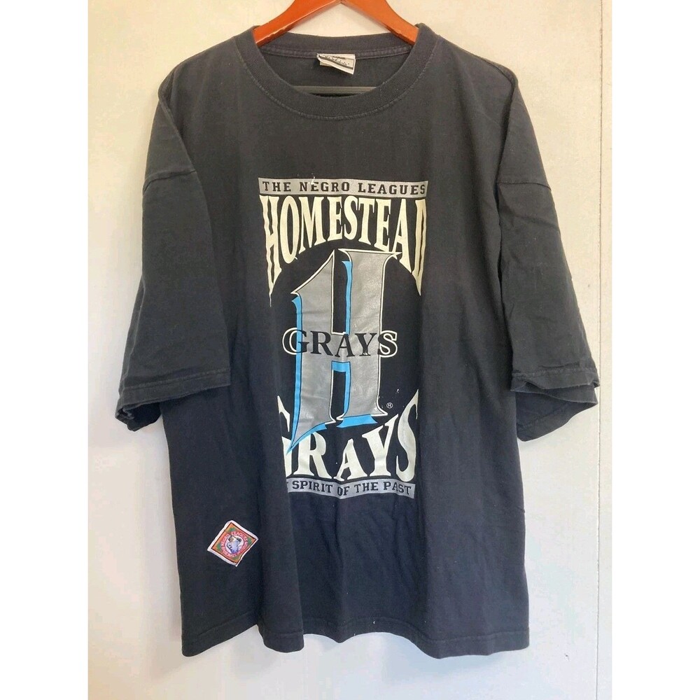 Vintage Homestead Grays T-Shirt Mens 3XL Negro Baseball League Retro